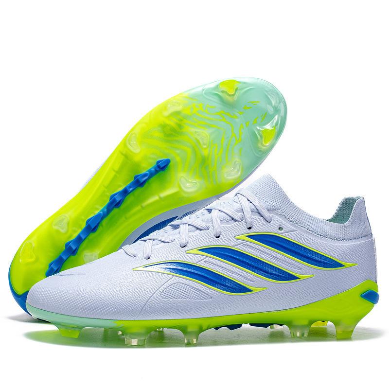 High top football shoes children youth students TF broken nails grass training shoes football 34