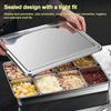 Rust-proof Seasoning Box 6/8 Grids Food Preparation Box Durable Dessert Ingredient Box