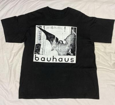 Nové Vintage 90. léta Bauhaus Dárek pro fanoušky Unisex S-5Xl Tričko Ss2450