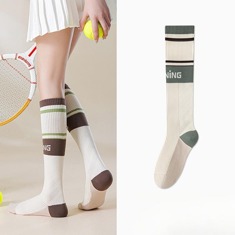 Female Summer Thin Pilates Running Cycling Fitness Yoga Professional Exercise Pressure Calf Socks