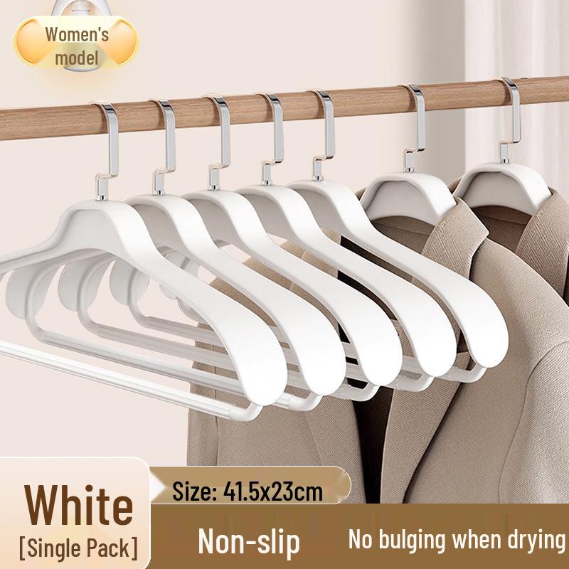 Анти-След Широкая Плечевая Вешалка для Пальто - Утолщенная, Защитная для Домашней Одежды и Костюмов
