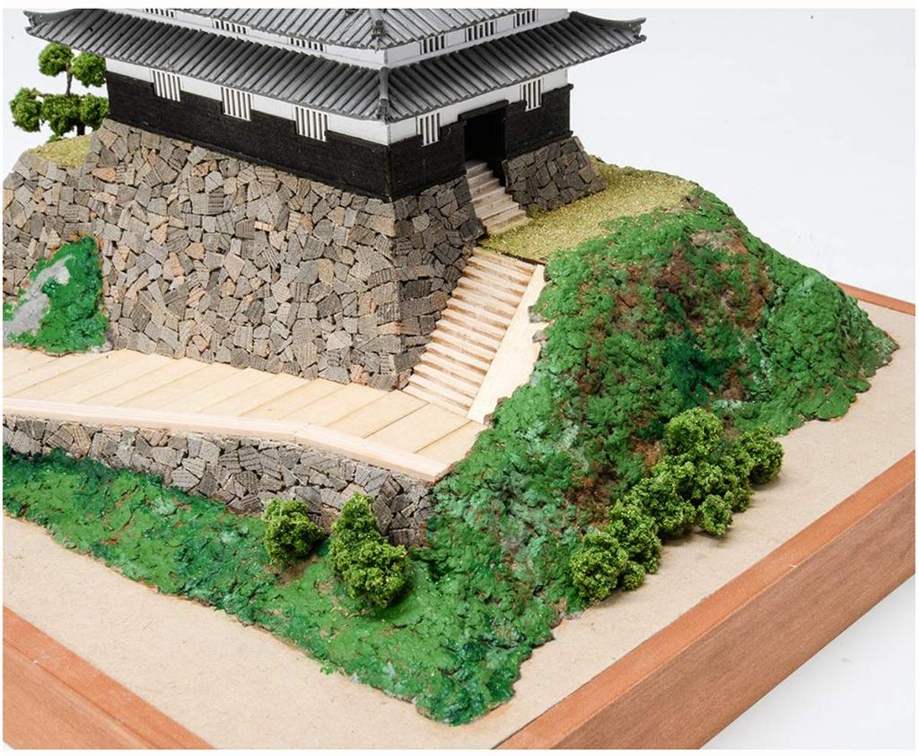Woody Joe Gifu Castle Wooden Model Assembly Kit 1/150