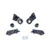 BHL29+BHL30 Headlight Holder Mount Repair Bracket Tab Set Left Right for VW Jetta MK5 A5 1K 2005-2010 Golf MK5 A5 1K 2004-2009 1K0998225 1K0998226