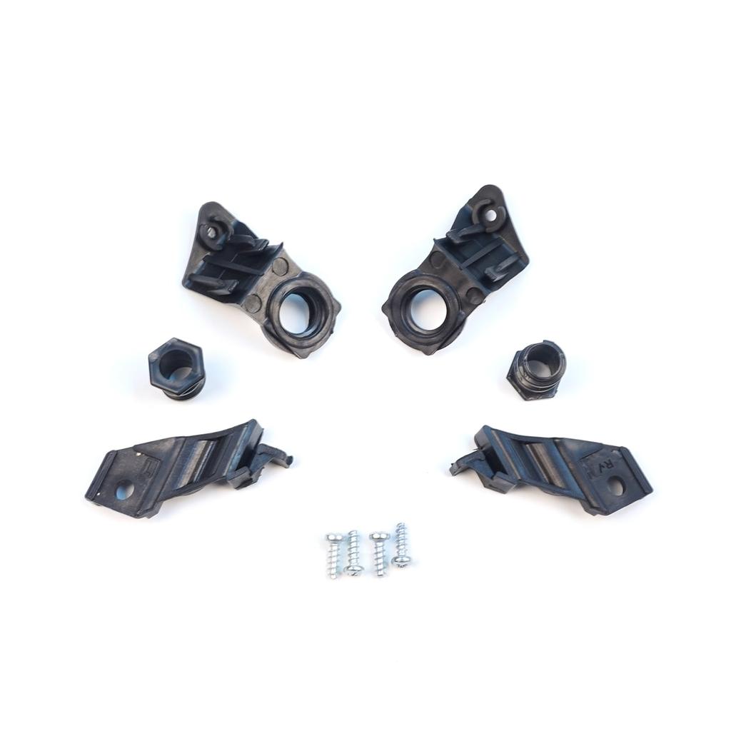 BHL29+BHL30 Headlight Holder Mount Repair Bracket Tab Set Left Right for VW Jetta MK5 A5 1K 2005-2010 Golf MK5 A5 1K 2004-2009 1K0998225 1K0998226