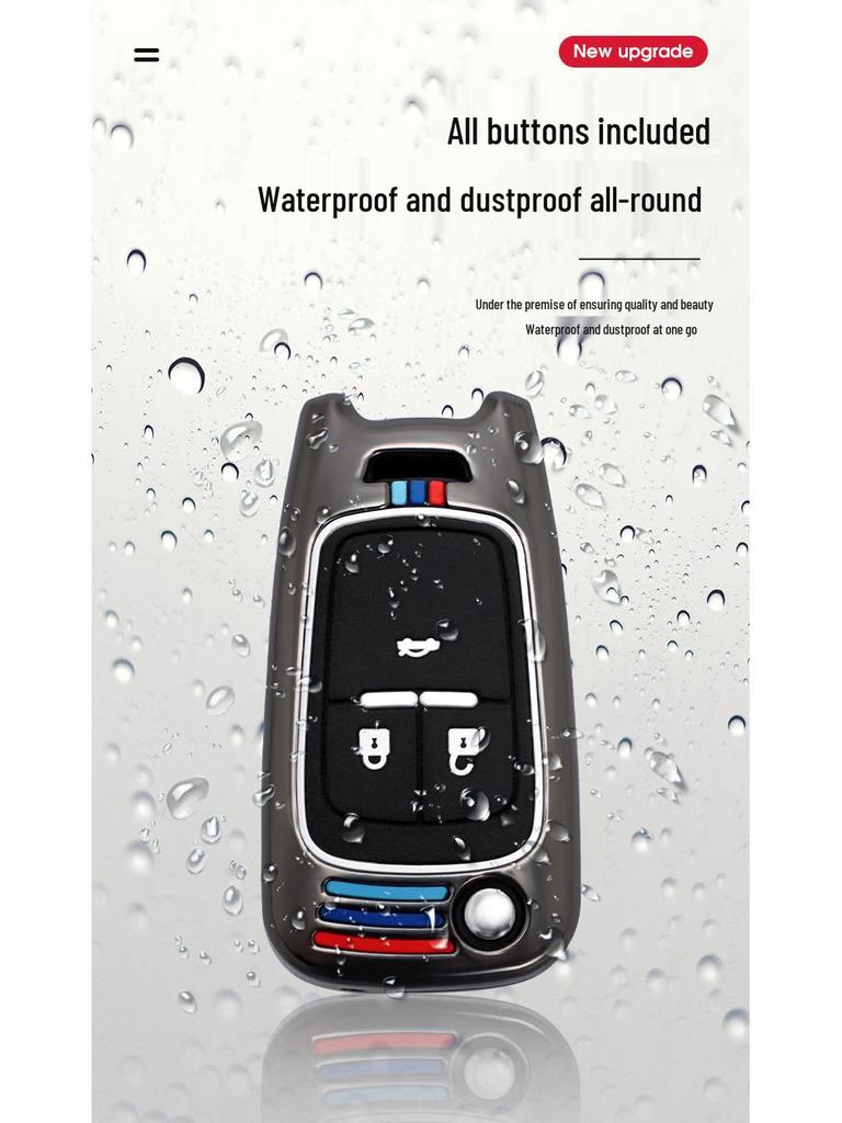 Buick Car Key Case Cover for Models: New Excelle, Verano, GT, Velite, Envision, Enclave, GL8, LaCrosse, GL6, Encore