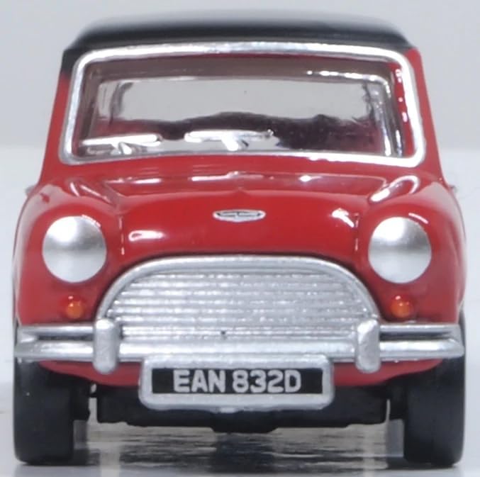 OXFORD 1/76 Austin Mini Cooper Red Mini Austin Cooper Oxford Diecast Car