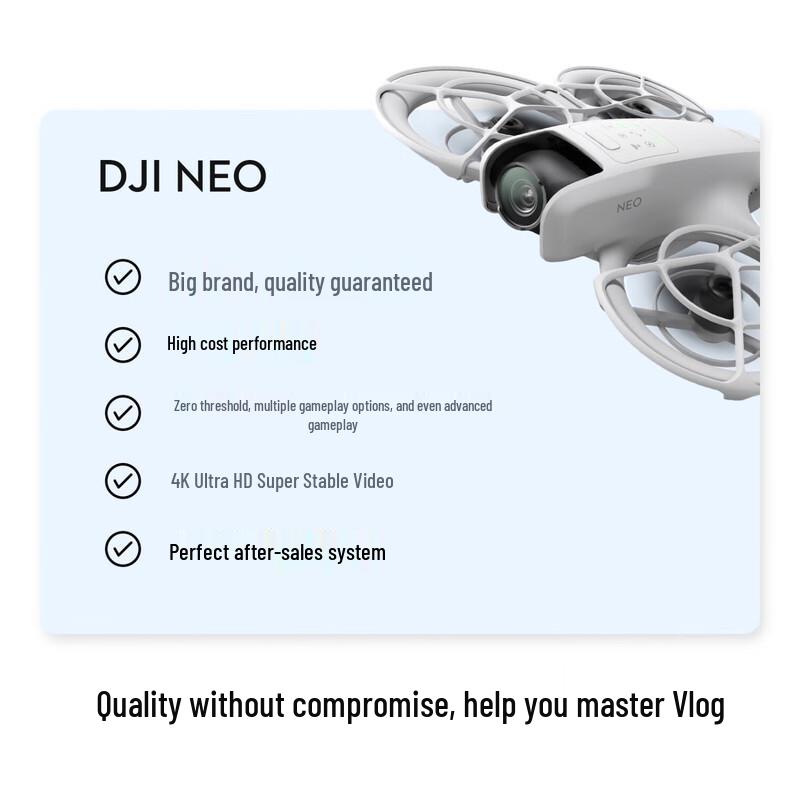 DJI Neo Fly More Combo Mini Vlog Drone