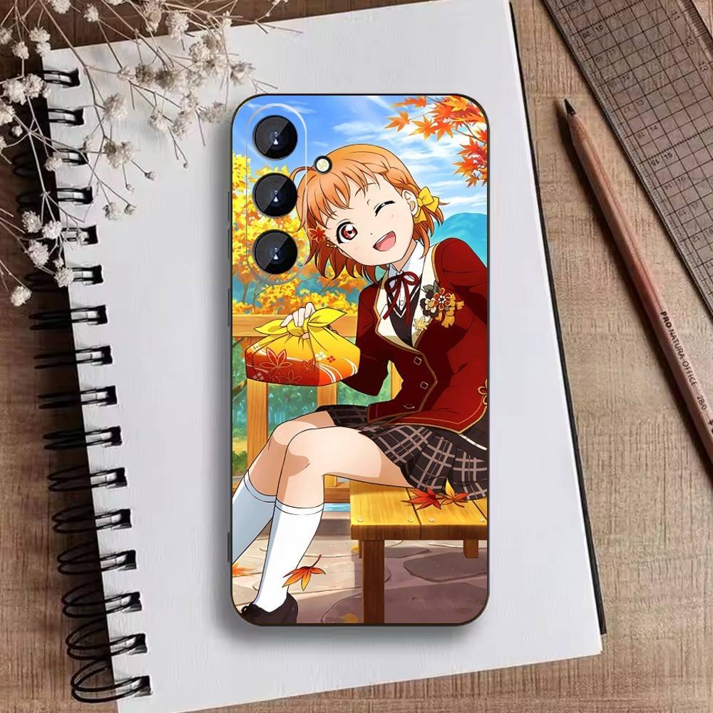 Kousaka Honoka-Love Live Phone Case For Samsung Galaxy A73,A21s,A22,A31,A52,A53,A71,A41Soft Black Shell