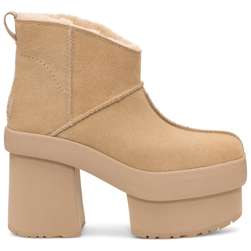 (WMNS) UGG New Heights Platform Mini 'Brown' Women's 1157910-MDSD