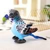 Cute Simulation Parrot Doll Plush Toy Zoo Peacock Doll Home Decoration Children's Soothing Doll