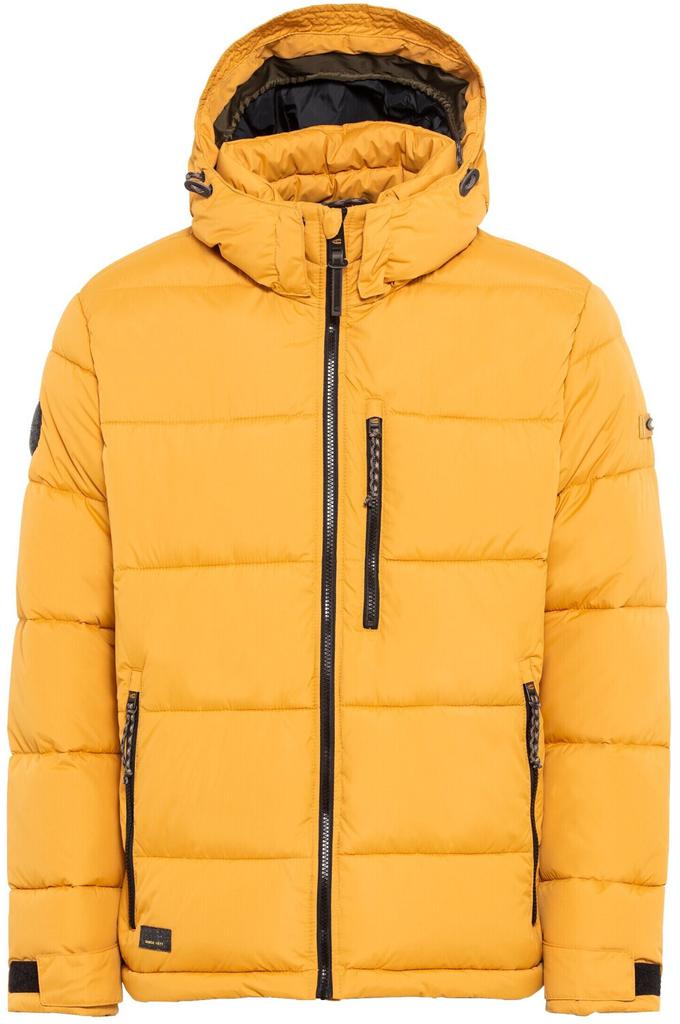 Winter Jacket Camel Active Quilted Jacket with Detachable Hood (CA430140-2X33) Mustard