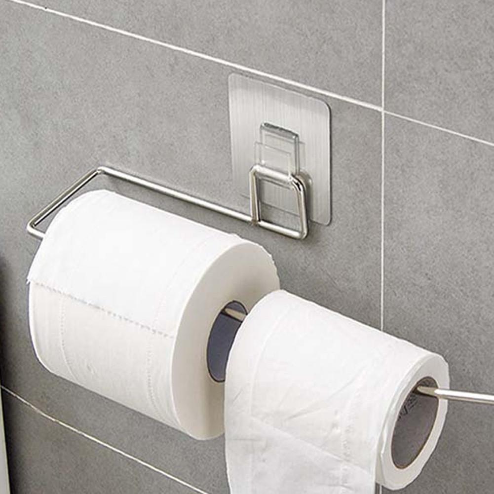 1PC Kitchen Paper Holder Hanger Tissue Roll Towel Rack Hanging Organizer Storage Hook Holder