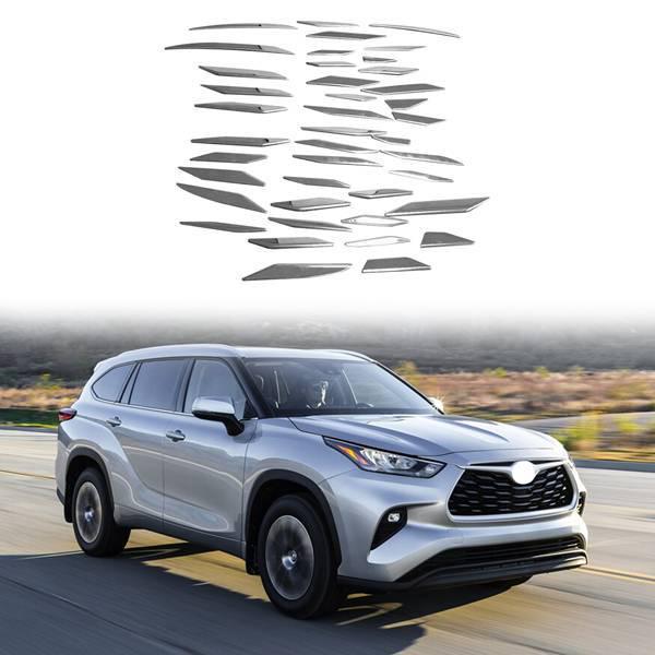 2022 Toyota Highlander Grille & Bumper Decorative Trim Strips