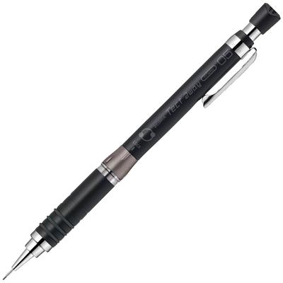 Zebra Mechanical Tect Two Pencil, Way, 0.5mm, Black, MA41-BS-BK