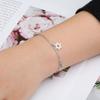 Cazador Stainless Steel Star of David Charms Bracelets for Women Clear Zircon Bracelets Hexagram Je Jewelry Wholesale 2026