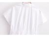 Spring 2025 Women's European & American Style Slim V-Neck Casual Shirt