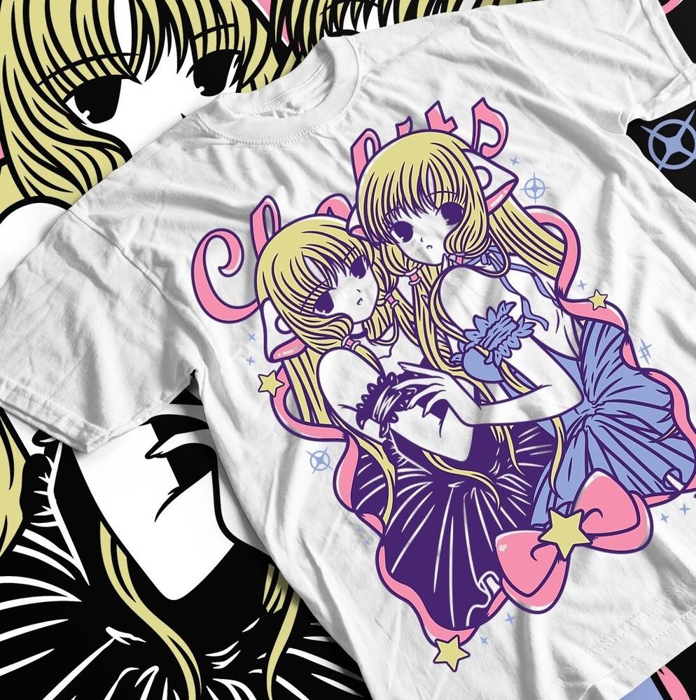 

Футболка Chobits Chi, Футболка в подарок с японским аниме, Японская девушка Сумомо Хибия L