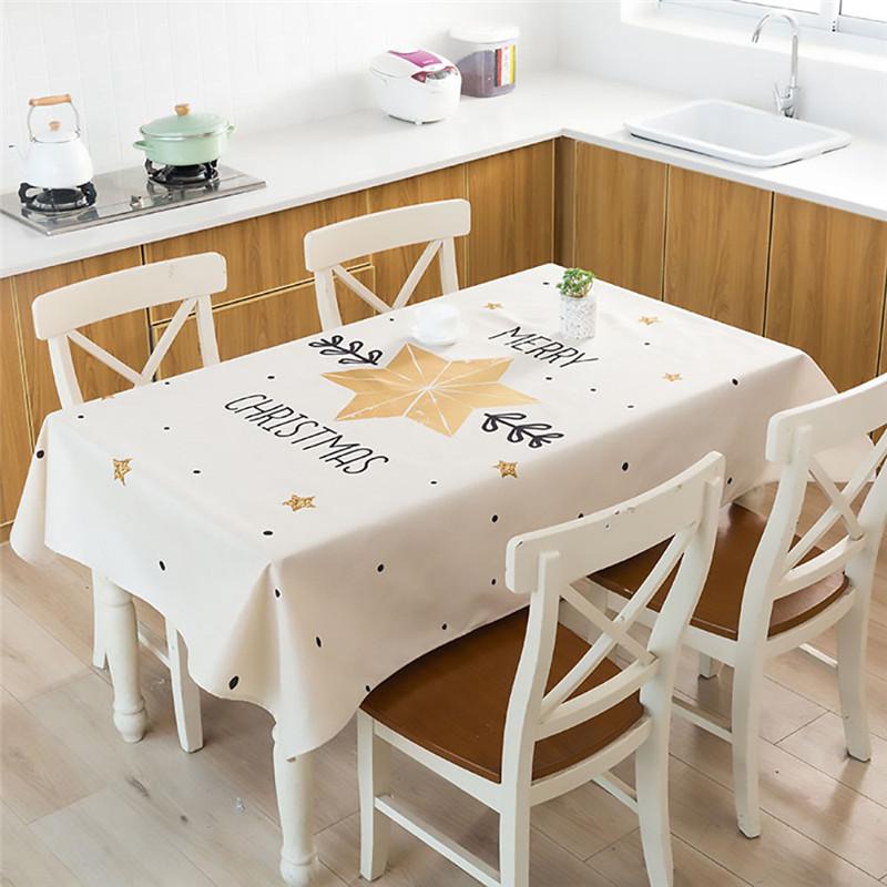 Geometrische FigurTischdekoration Zubehör Tischdecke im nordischen Stil Party Dinner Dekoration Küchentisch Dekor