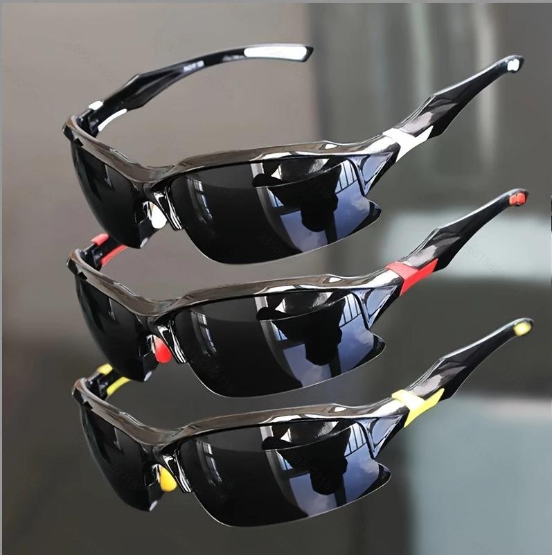 New Sports Wrap Around Sunglasses For Women Men Large One Piece Sun Shades For Cycling Fishing Skiing Fashion Sun Glasses Uv400