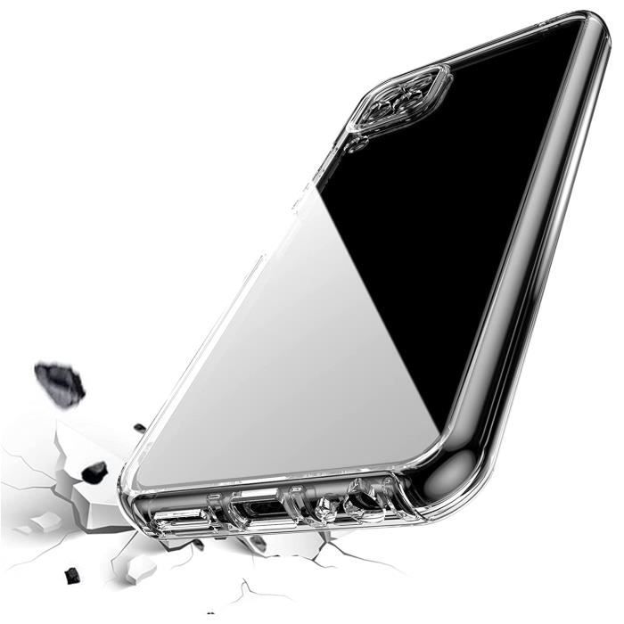 Case for Samsung A22 4G - Phonillico - 360 Full Cover - Transparent - Front and Back Protection