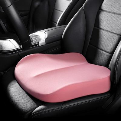 Ventilated Memory Foam Seat Cushion: Universal, Breathable, Height-Boosting Pad for Car or Office