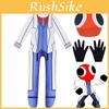 Roblox Rainbow Friends Ant Man Jumpsuit Masker Cosplay Kostuum Voor Halloween Feest