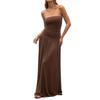 2026 European and American summer pure desire temperament elegant fashion sleeveless backless slim-fitting pleated tube top dress