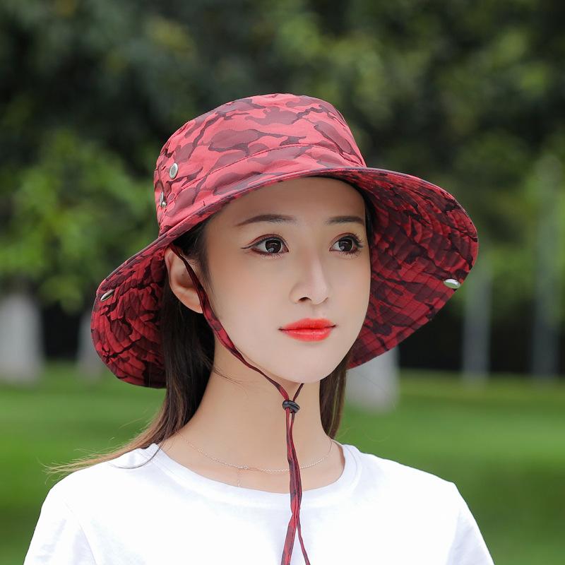 Hat men's summer sun hat outdoor breathable sun hat men's cycling hat bucket hat mountaineering fishing sun hat