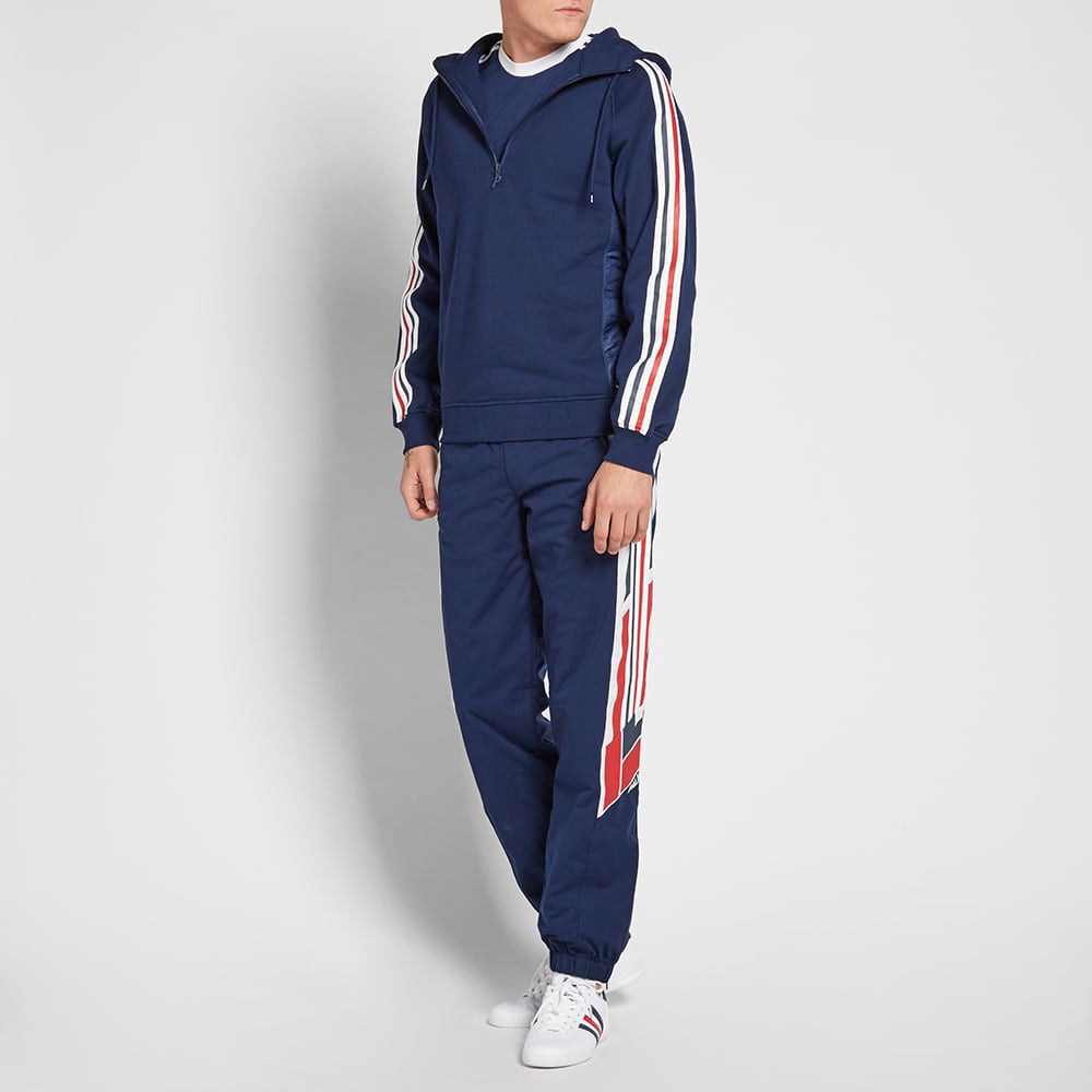 Palace x Adidas Frterry Hooded Jacket With Triangular Logo Unisex Outerwear Blue AZ6593