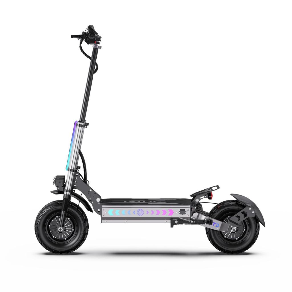 OOTD T90 2100*2W , 85km/h Max Speed, 100km Range, 13" Off-Road Tires, Hydraulic Suspension & Brakes, Foldable Design