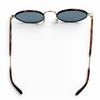 Tolle GARRETT LEIGHT Sonnenbrille Wilson Schildpattmuster Klares Braun Herren Gebraucht