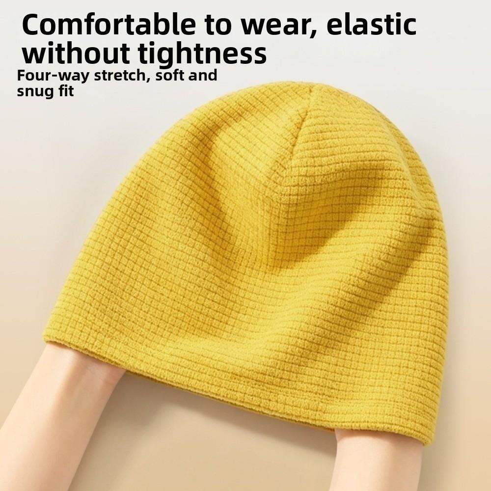 Windproof Winter Ski Hat Stretchy Breathable Cold Weather Hat New Windproof Beanie  Commuting