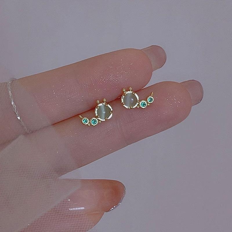 New Fashionable Earrings Cute Insect Cat Eye Cat Earrings Earrings