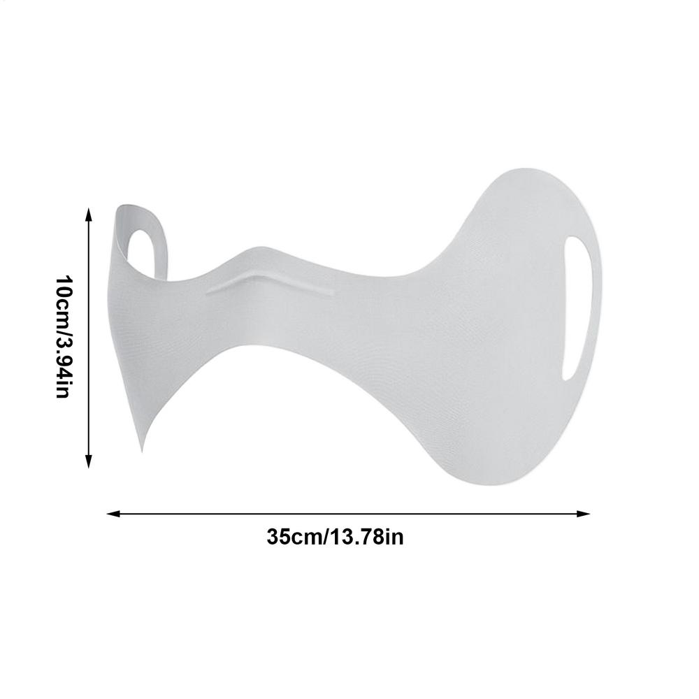 

Summer Elastic Ice Silk Mask Thin Sunscreen Veil Golf Face Mask Solid Color UV Protection Sunscreen Eye Patches Riding серый