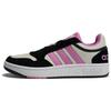 Neo Hoops 3.0 Lifestyle Fabric Non-Slip Durable Low-Top Skate Shoes Women Sneakers Black White Pink HP6907