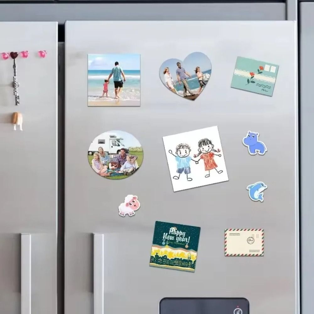 Flexible Magnetic Mat Sheets A4 Rubber Magnet New Magnet Sheet Fridge Crafts Photo Picture Decor