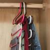 S Shape Trousers Pants Hangers Scarf Towel Rack Hanger Closet Organizer Space