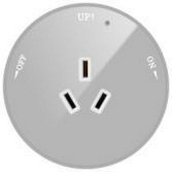 Switchable Surface-Mounted Track Socket with Concealed Slide-In Installation
