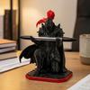 3D-gedruckte kniende Ritter-Stifthalter-Statue Neuheit Geschenk Stifteaufbewahrung Skulptur Geburtstagsgeschenk