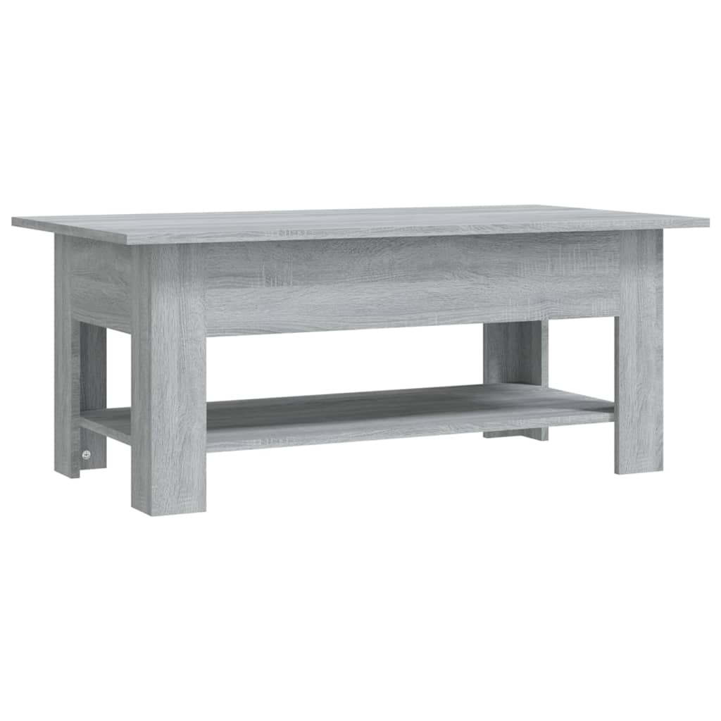 Couchtisch Grau Sonoma 102 x 55 x 42 cm Spanplatte