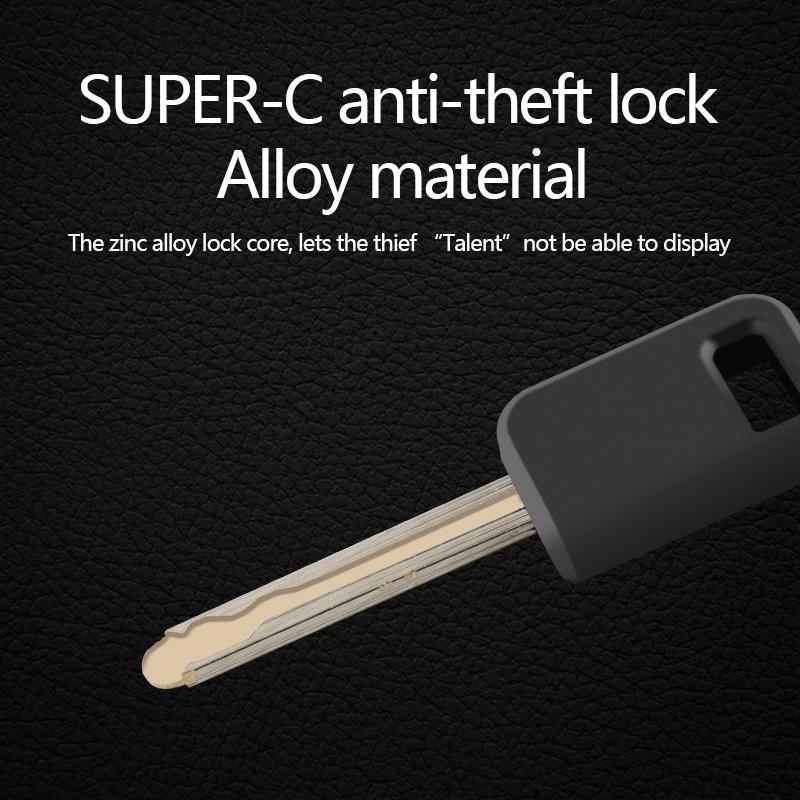 Fahrrad Faltbares Schloss Diebstahlschutz Elektro E-Bike Kette Kabel Vorhängeschloss Fahrrad Motorrad Sicherheit Tragbare Schlösser Fahrradzubehör