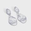 High-End French Style Irregular Earrings for Women - Elegant and Versatile