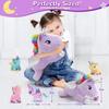 5PCS Purple Unicorn Stuffed Animals Soft Plush Toys for Girls Ages 3-8 Perfect Gift for Christmas Birthday Valentine