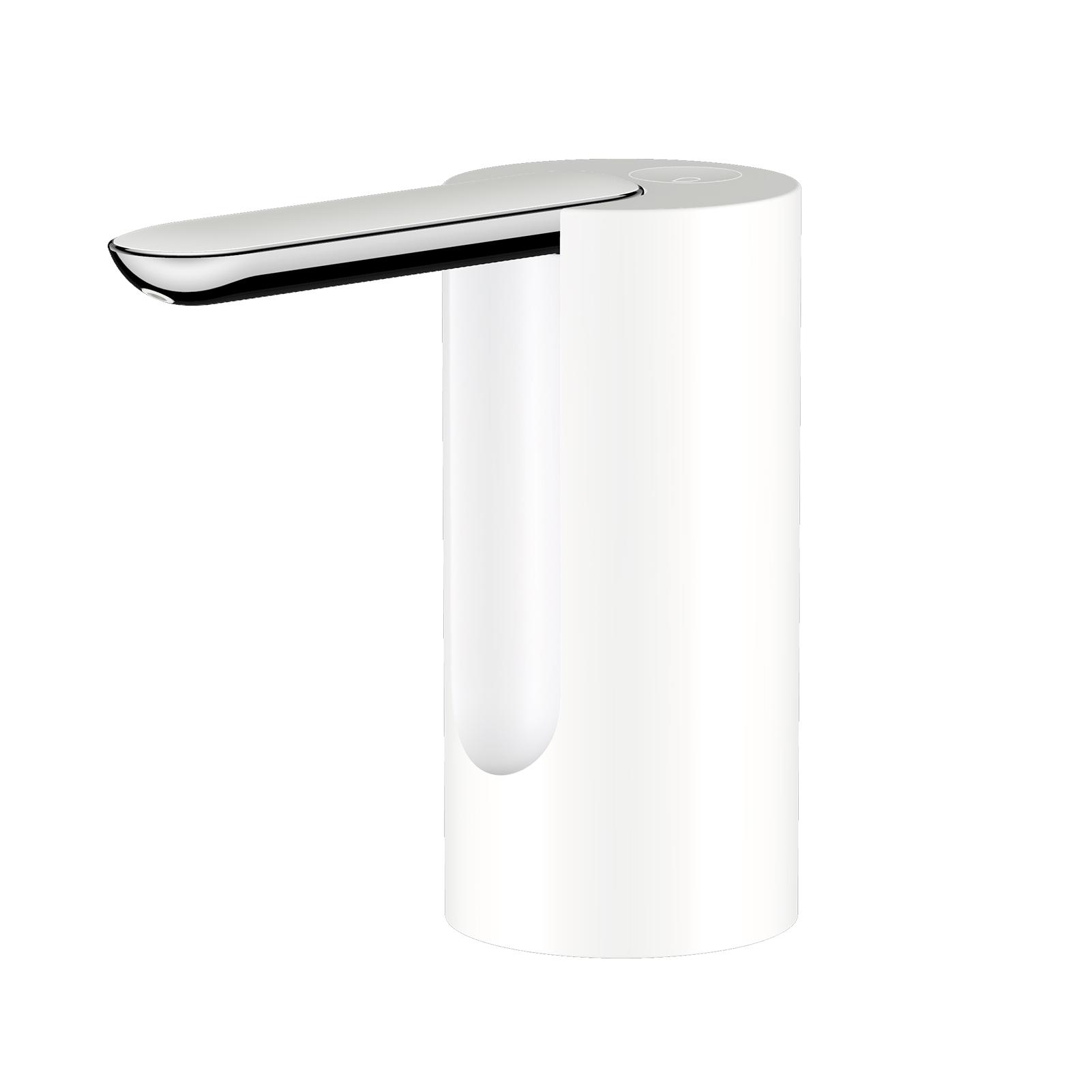 

Складной водяной насос для домашнего использования, портативный электрический диспенсер для кувшина для воды, универсальный USB-зарядка для питья белый