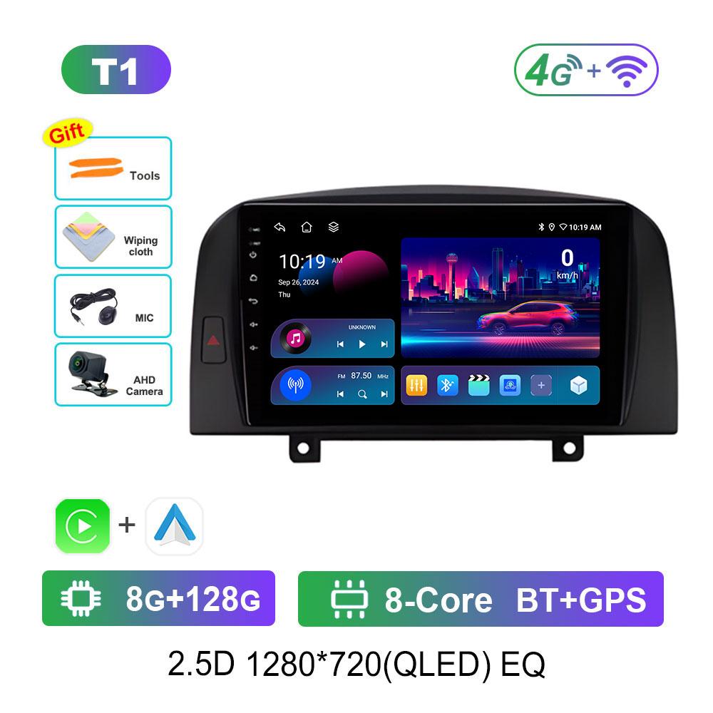 Car Radio Multimedia Player Android System for Hyundai SONATA NF 2004 - 2008 GPS Navi 4G WiFi Bluetooth Touch Screen DSP Stereo