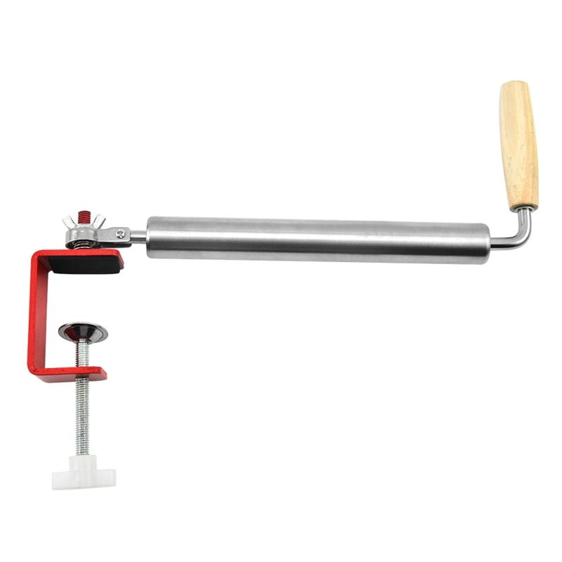 Профессиональная скалка для выпечки Гладкая скалка из нержавеющей стали Легкая антипригарная скалка для теста для пиццы 1