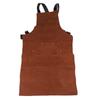Full Split Cowhide Welding Apron Fire Resistant and Flexible Design Essential Safety Gear for Welders and Blacksmiths