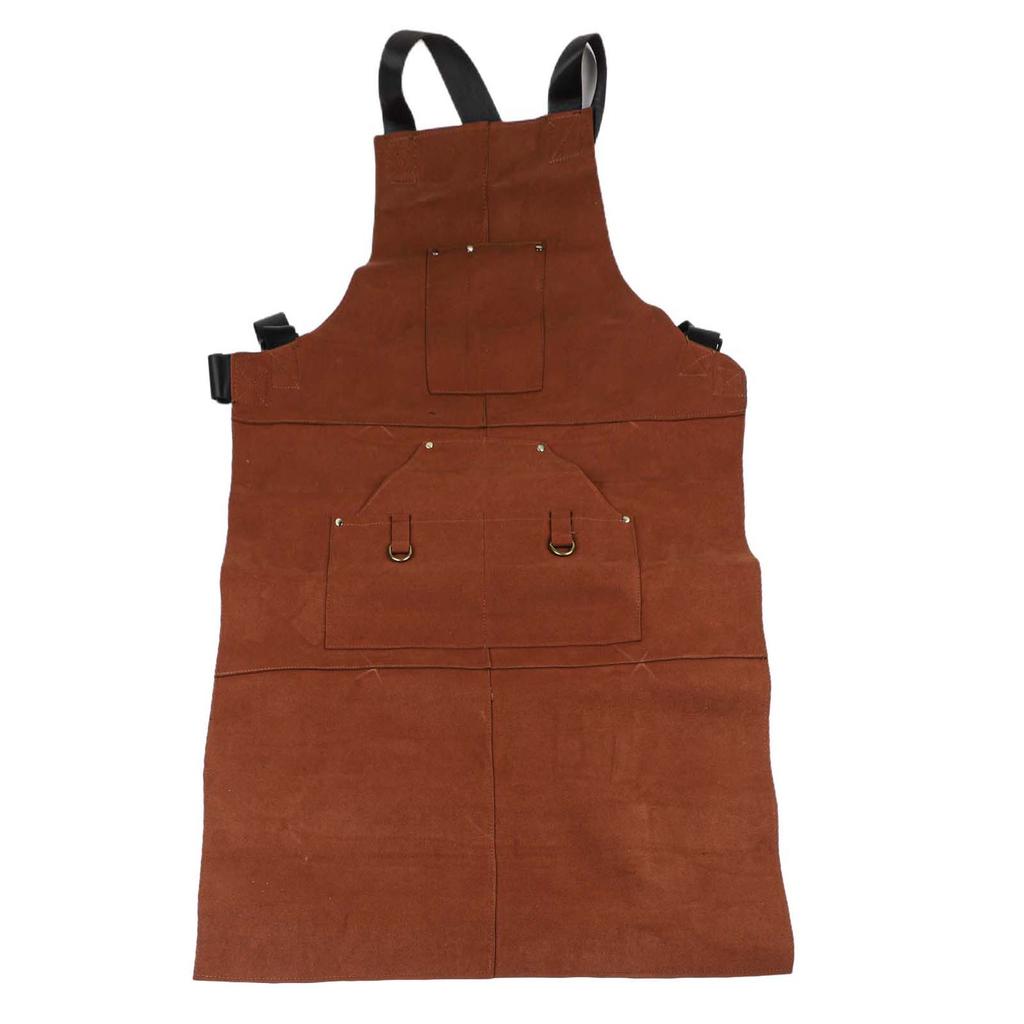 Full Split Cowhide Welding Apron Fire Resistant and Flexible Design Essential Safety Gear for Welders and Blacksmiths