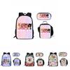 Roblox Student Backpack Set With Nylon Material And Pencil Case For Daily Use