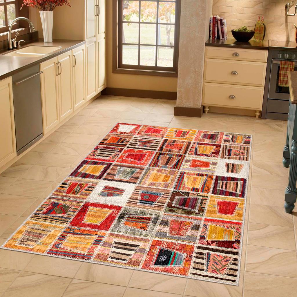 Decorative Area Rugs, Rugs For Living Room, Machine Washable Rug, Non Slip Rug